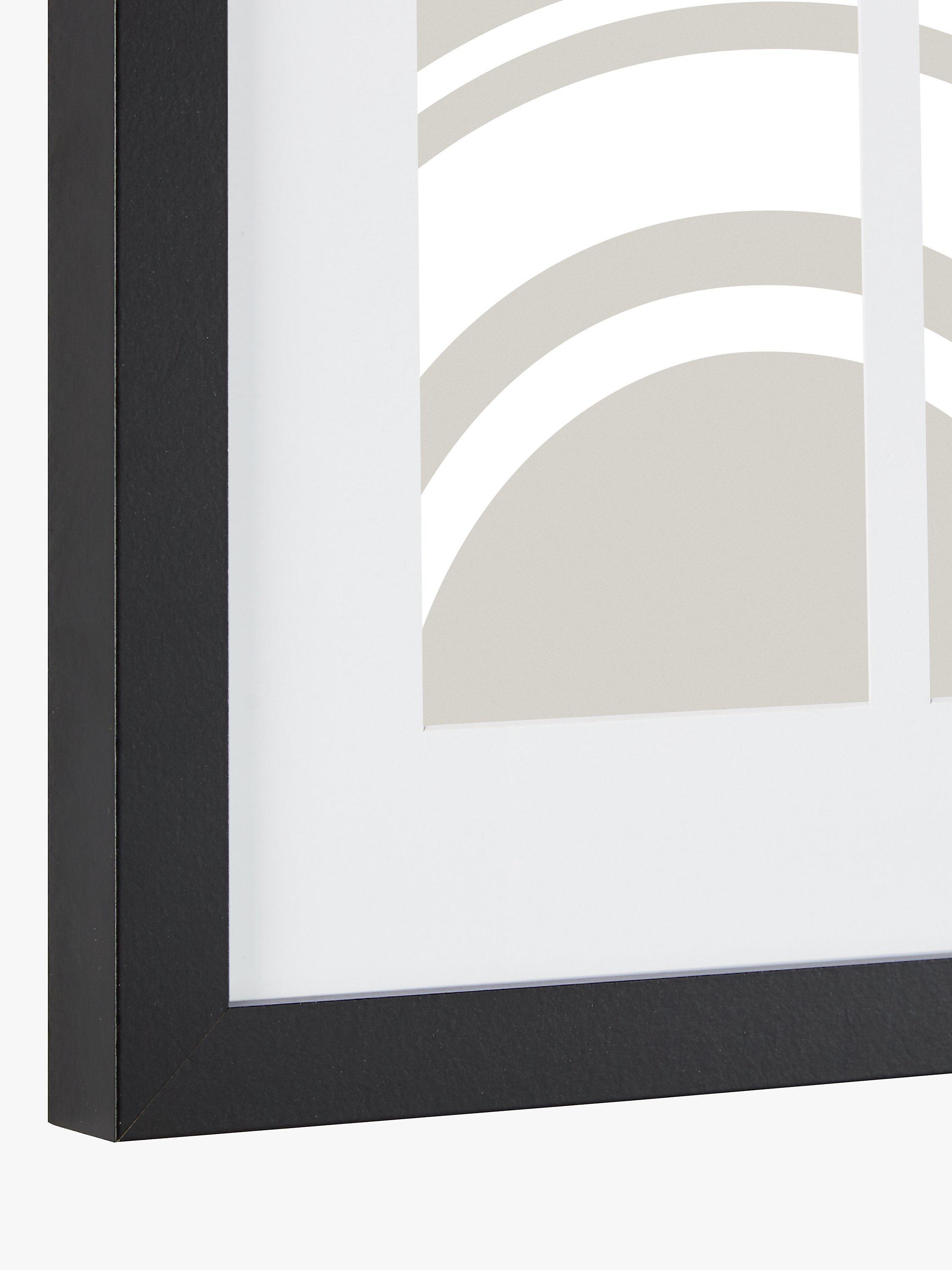 John Lewis box photo frame with four 4x6 slots, imported from the UK