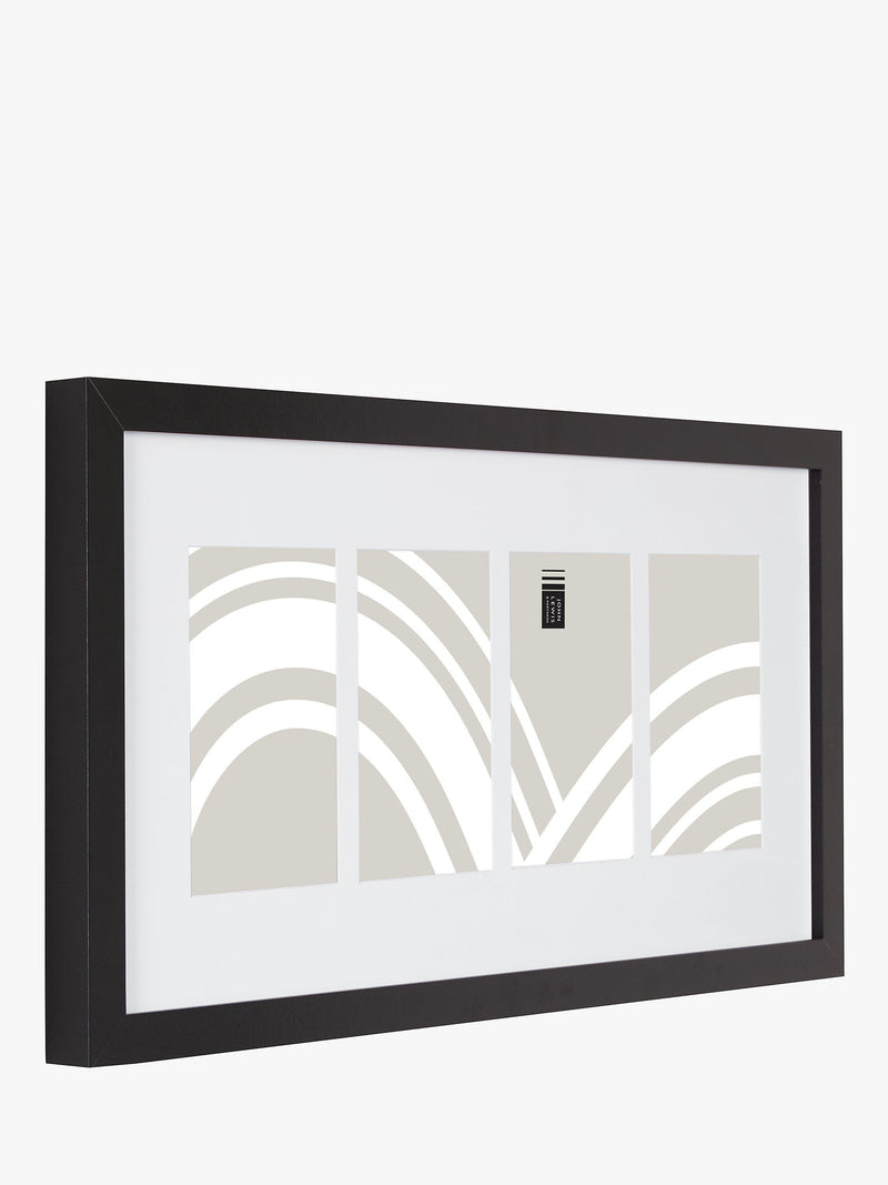 John Lewis box photo frame with four 4x6 slots, imported from the UK