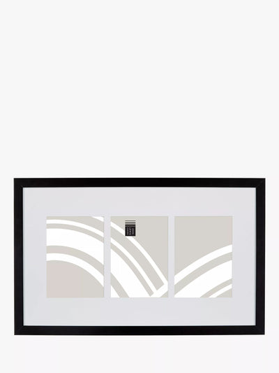 John Lewis John Lewis 3-Photo Box Frame, Black, 5x7 (13x18cm) Wall-Mounted Photo Frame- Buy online at McGrocer