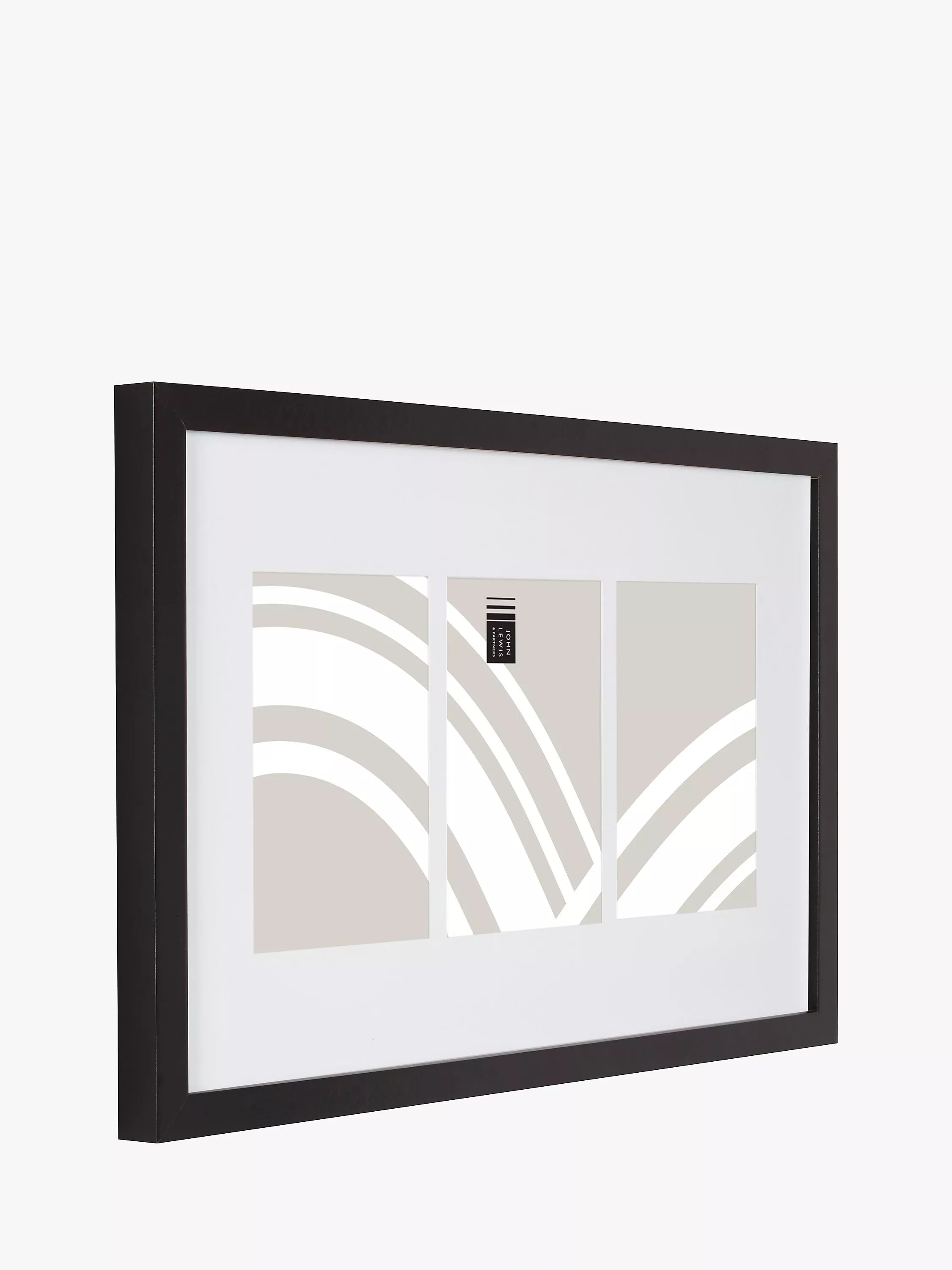 John Lewis black box photo frame for 3 photos, 5x7, UK version