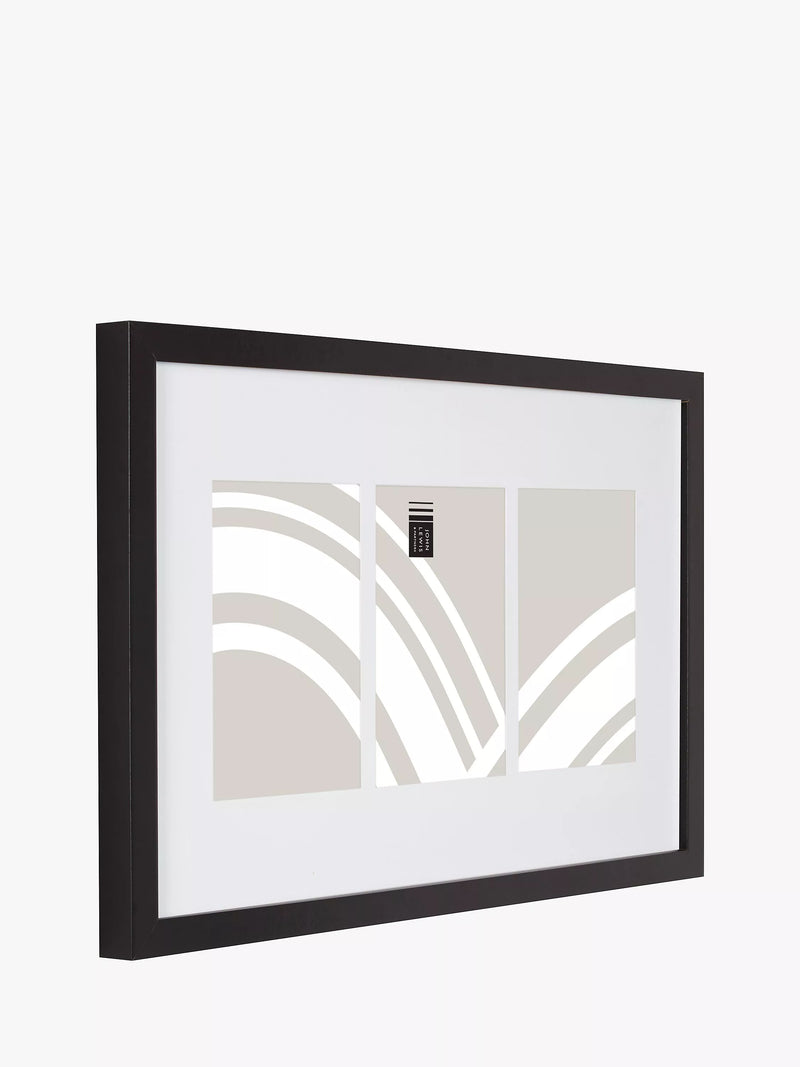 John Lewis black box photo frame for 3 photos, 5x7, UK version