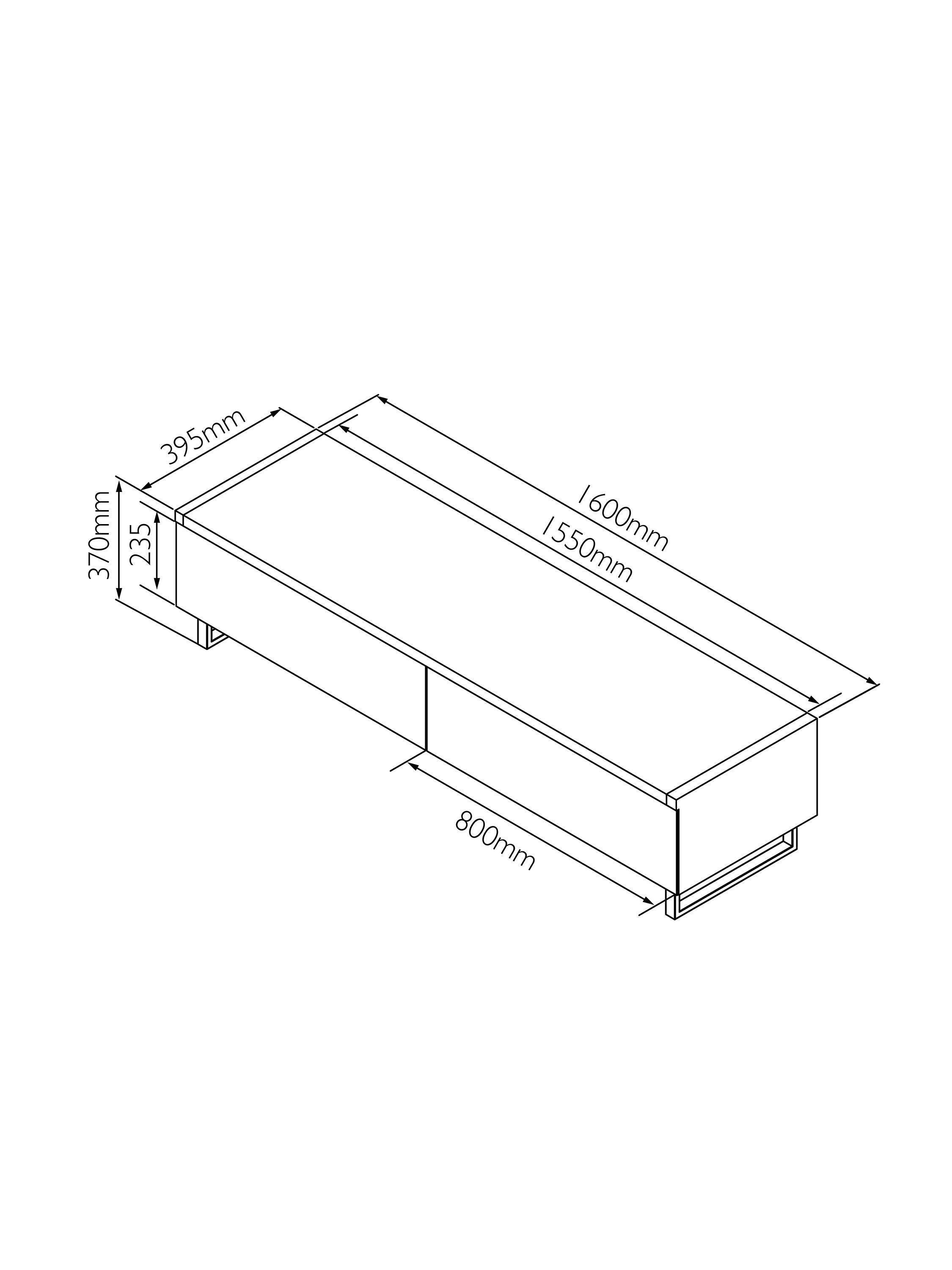 AVF Panorama PM160 TV stand with walnut veneer and chrome legs, imported from the UK