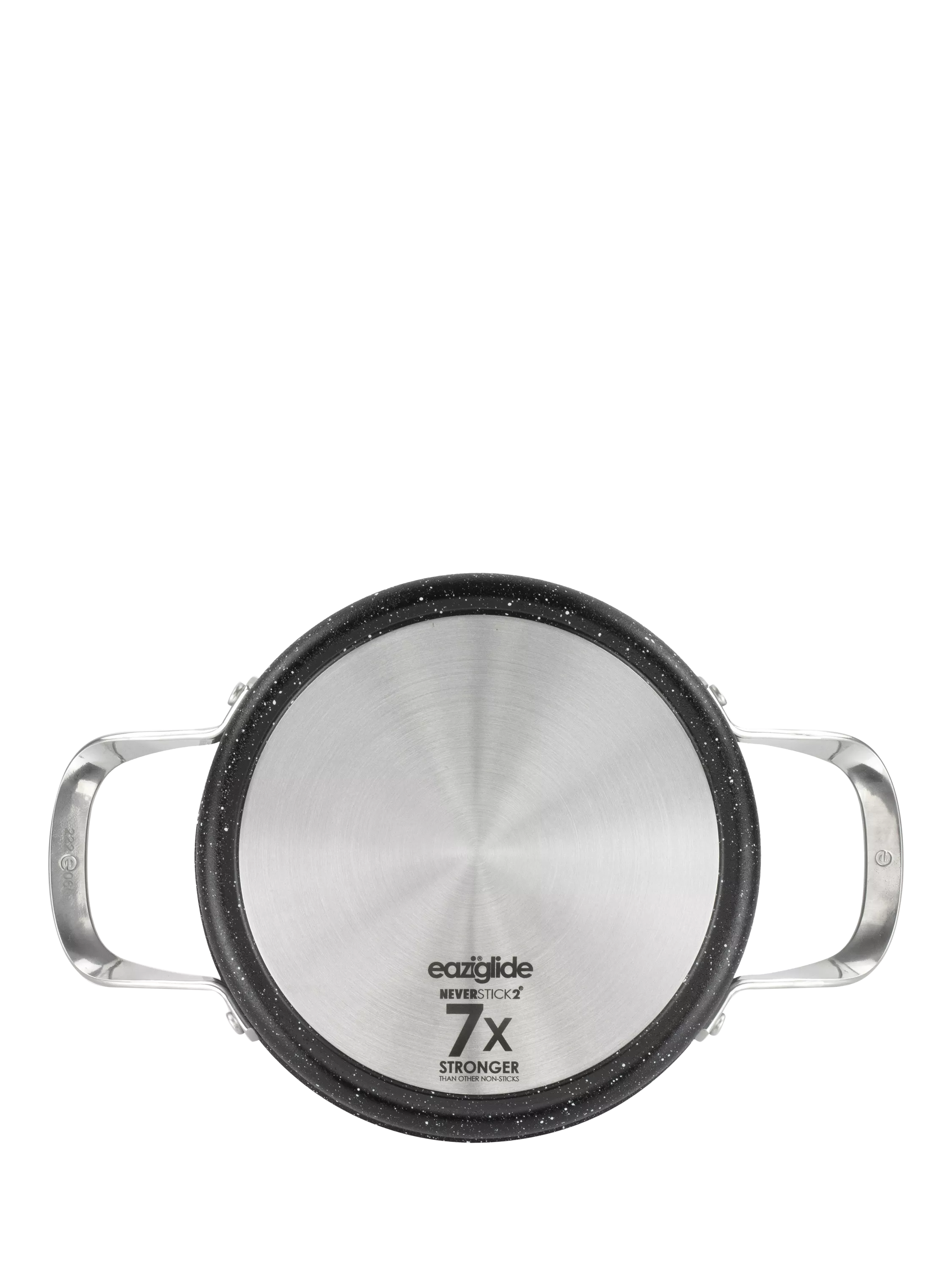 Eaziglide Neverstick2 Aluminium Non-Stick Pot 3-Tier Steamer Set - British product