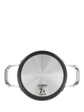 Eaziglide Neverstick2 Aluminium Non-Stick Pot 3-Tier Steamer Set - British product
