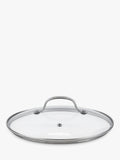 Eaziglide Glass Saucepan / Casserole Pan Lid, 24cm, Clear
