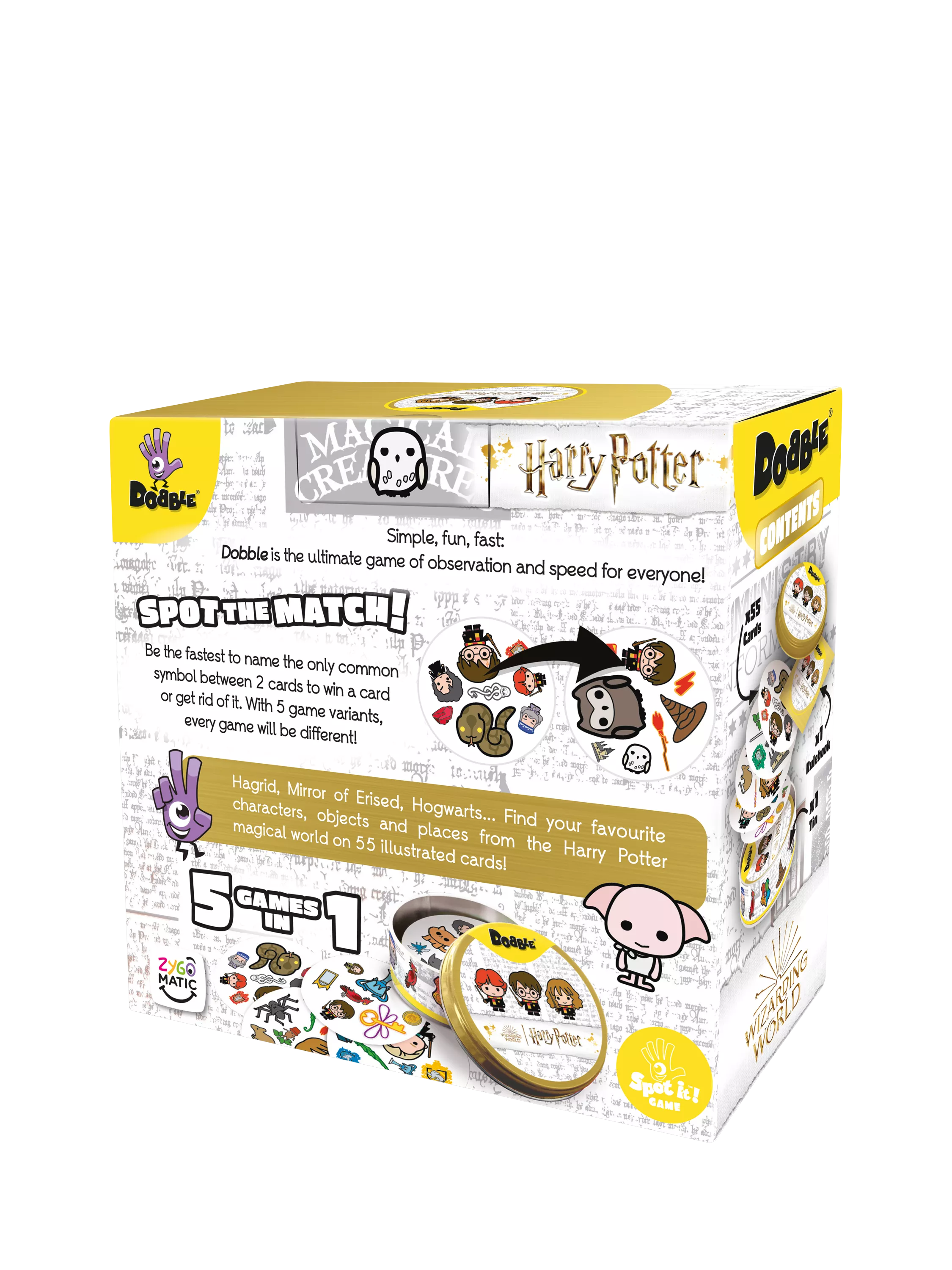 Asmodee Harry Potter observation card game - British product
