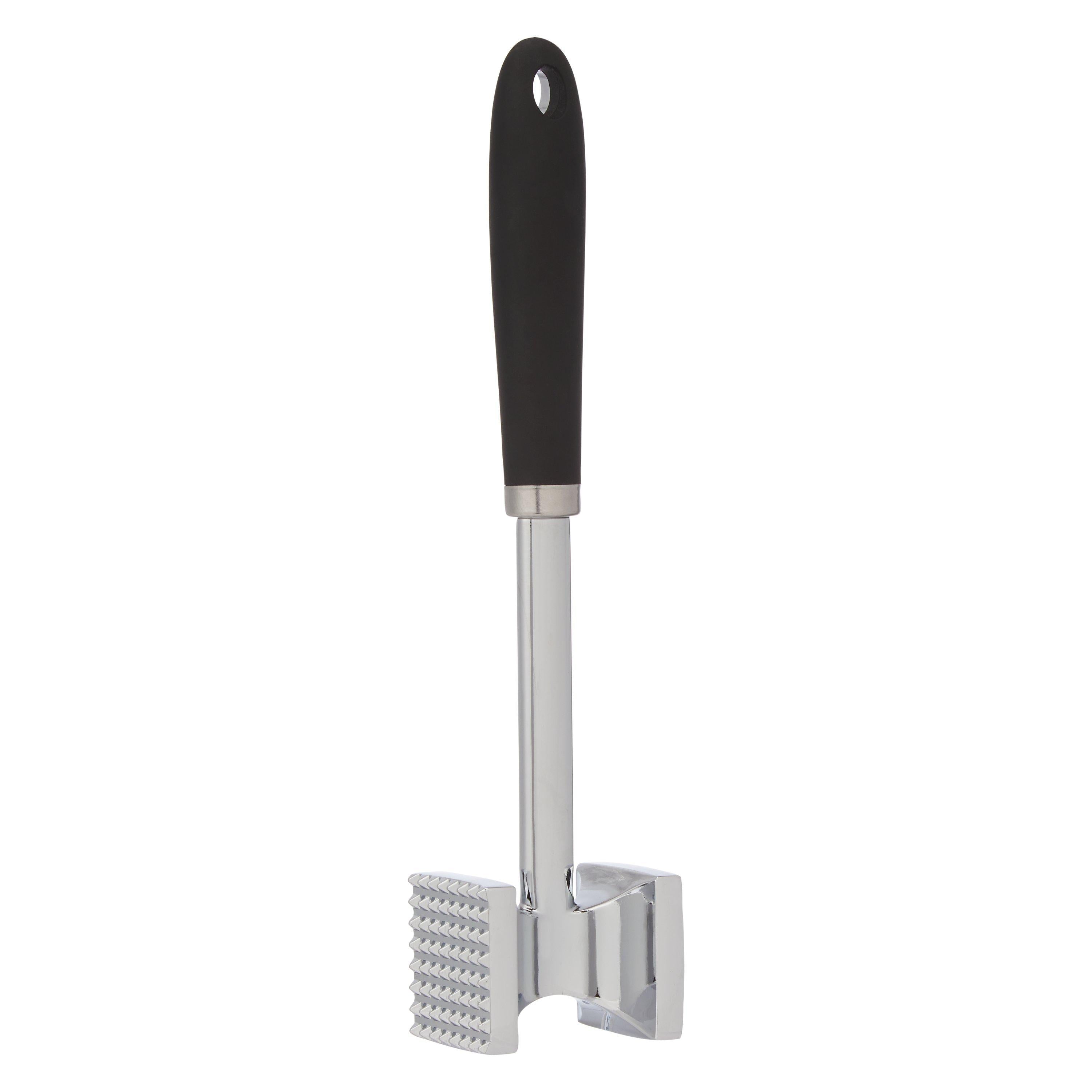 John Lewis meat tenderiser Black/Chrome, imported from the UK