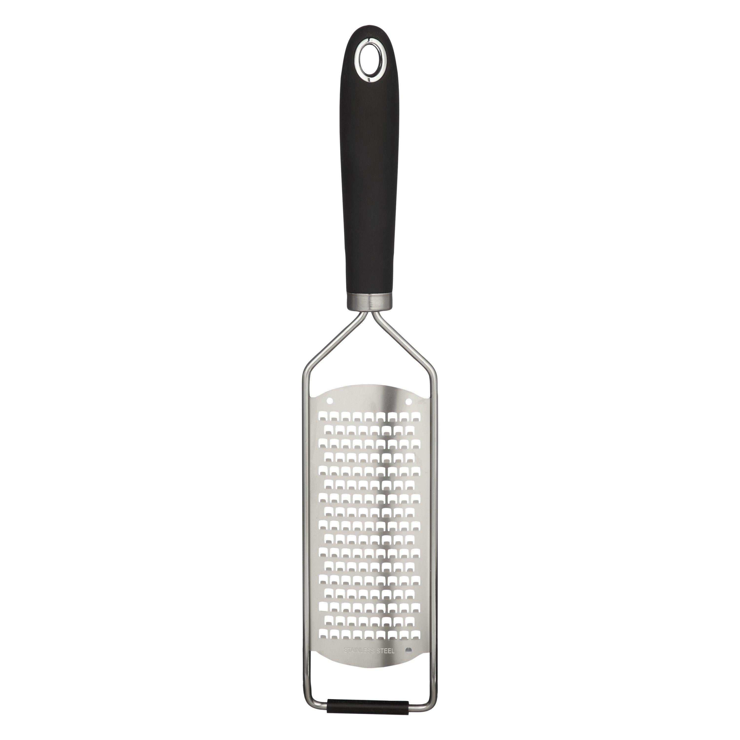 John Lewis etched stainless steel grater, UK version