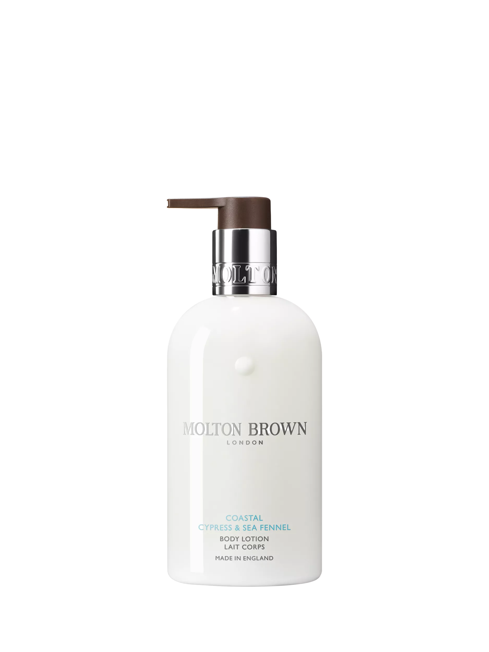 Molton Brown body lotion Coastal Cypress & Sea Fennel 300ml, imported from the UK
