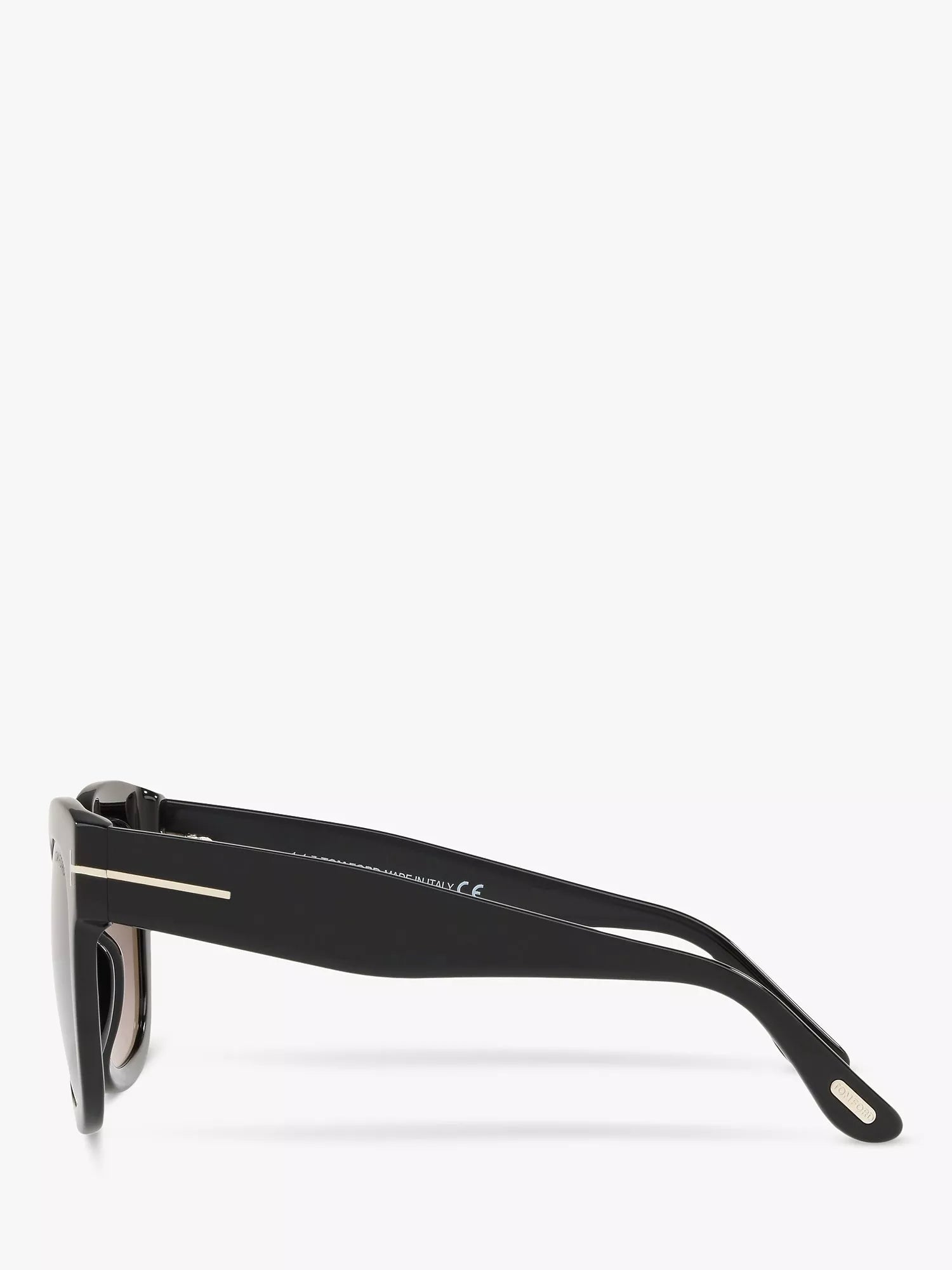 TOM FORD Beatrix-02 square sunglasses mirrored grey lenses, UK version