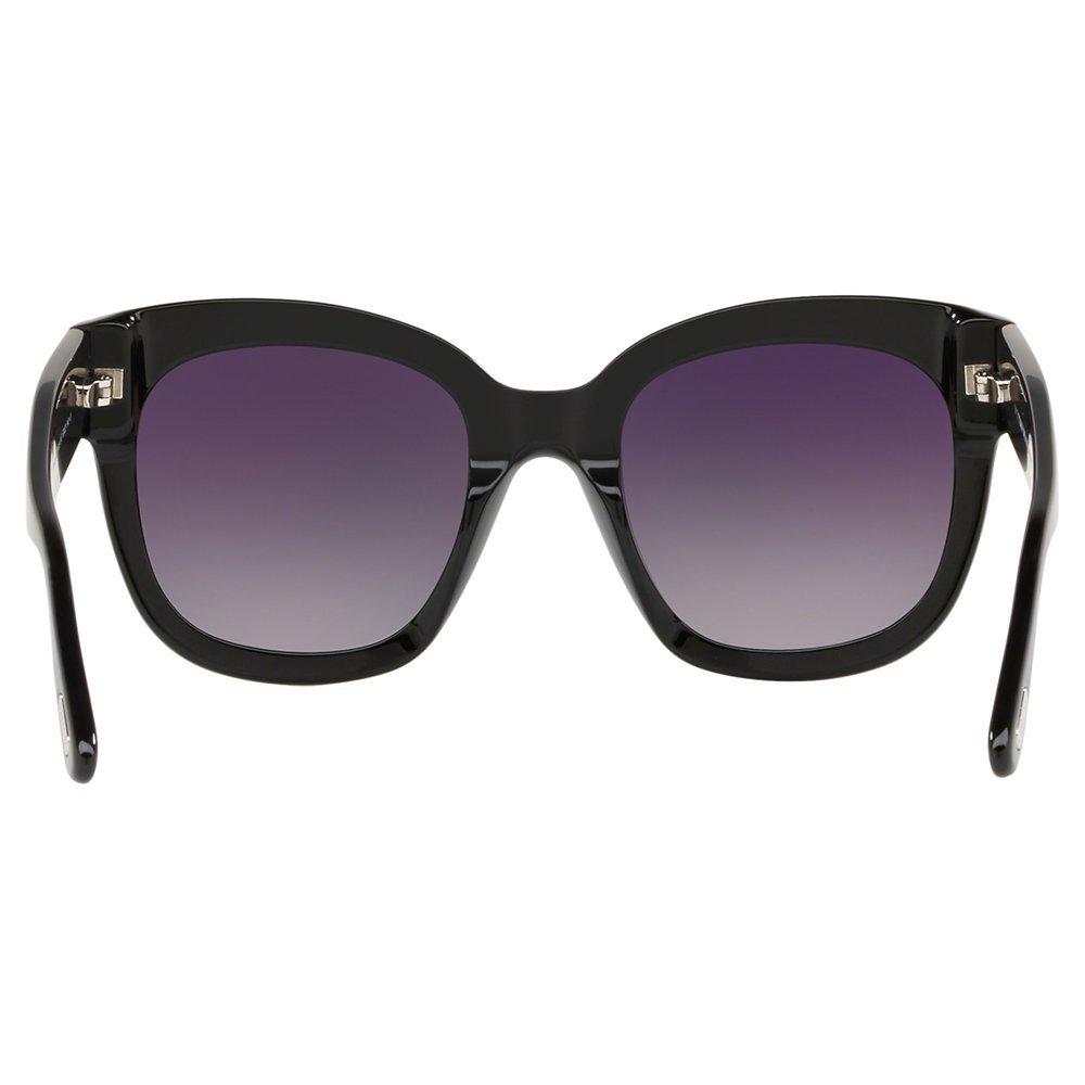 TOM FORD Beatrix-02 square sunglasses mirrored grey lenses, UK version