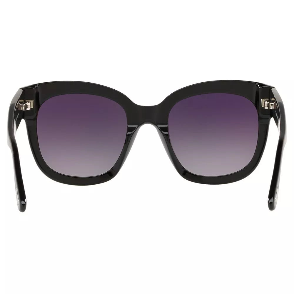 TOM FORD Beatrix-02 square sunglasses mirrored grey lenses, UK version