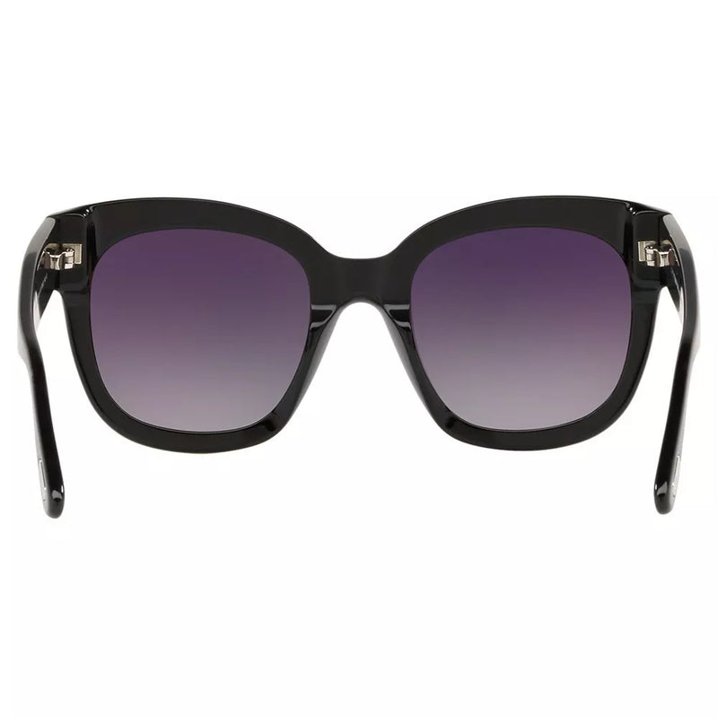 TOM FORD Beatrix-02 square sunglasses mirrored grey lenses, UK version