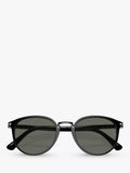Persol oval sunglasses with dark glass lenses (British brand)