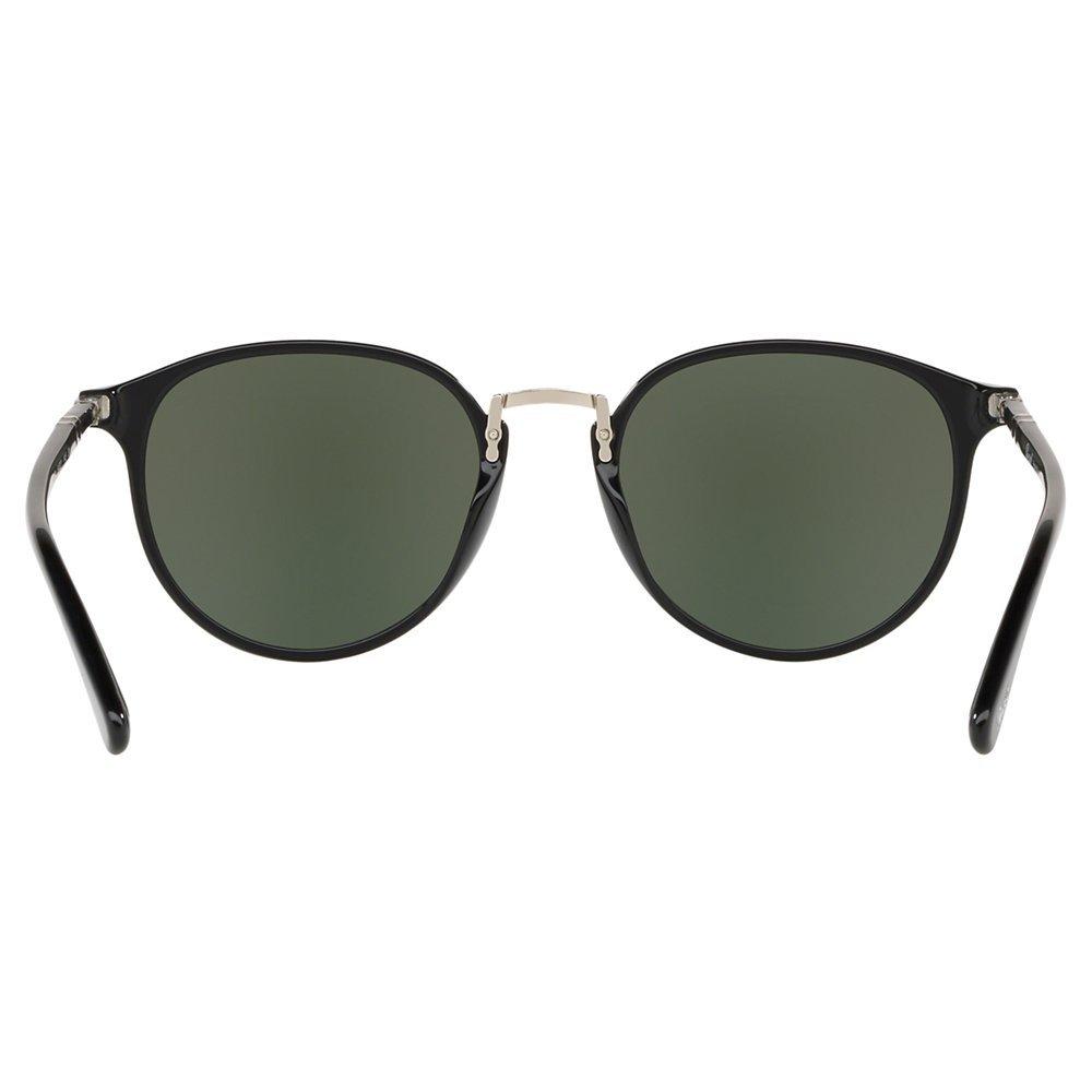 Persol oval sunglasses with dark glass lenses (British brand)