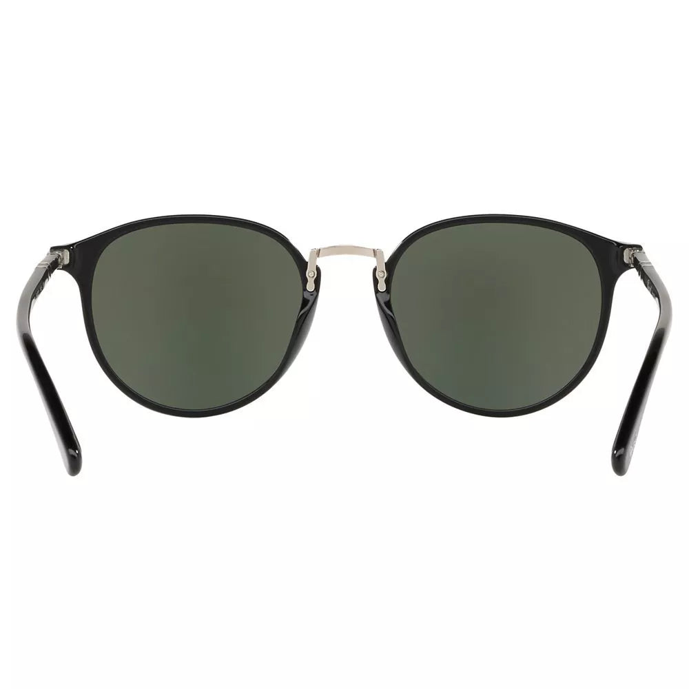 Persol oval sunglasses with dark glass lenses (British brand)