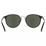 Persol oval sunglasses with dark glass lenses (British brand)