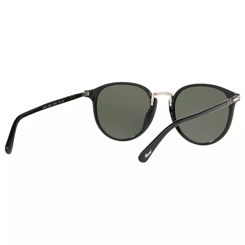 Persol oval sunglasses with dark glass lenses (British brand)