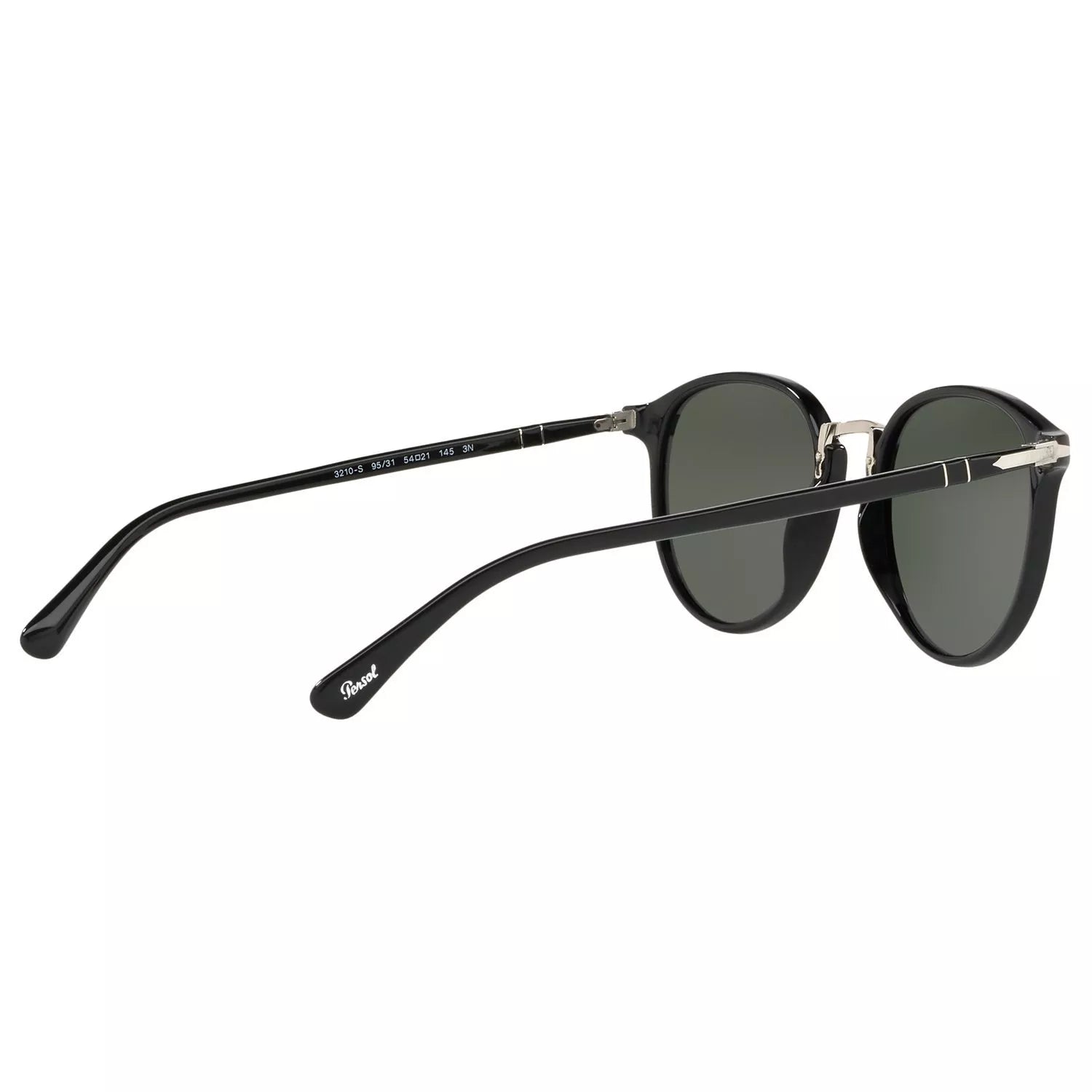 Persol oval sunglasses with dark glass lenses (British brand)