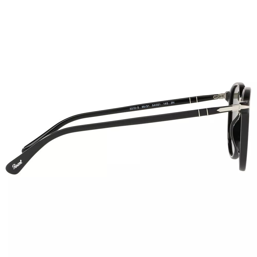 Persol oval sunglasses with dark glass lenses (British brand)