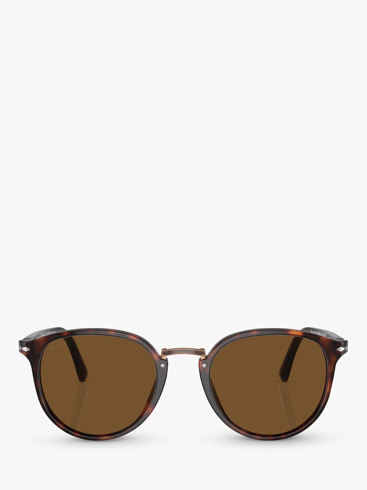 Persol polarised oval sunglasses tortoise (British brand)