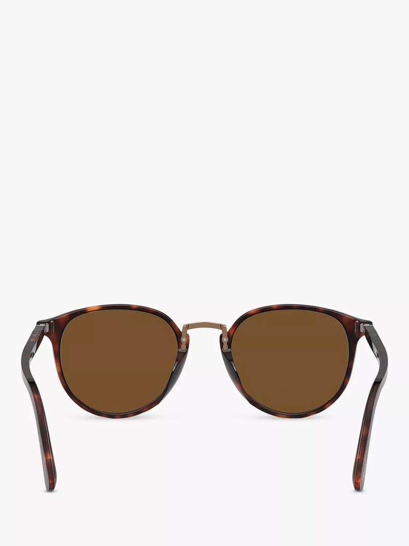 Persol polarised oval sunglasses tortoise (British brand)