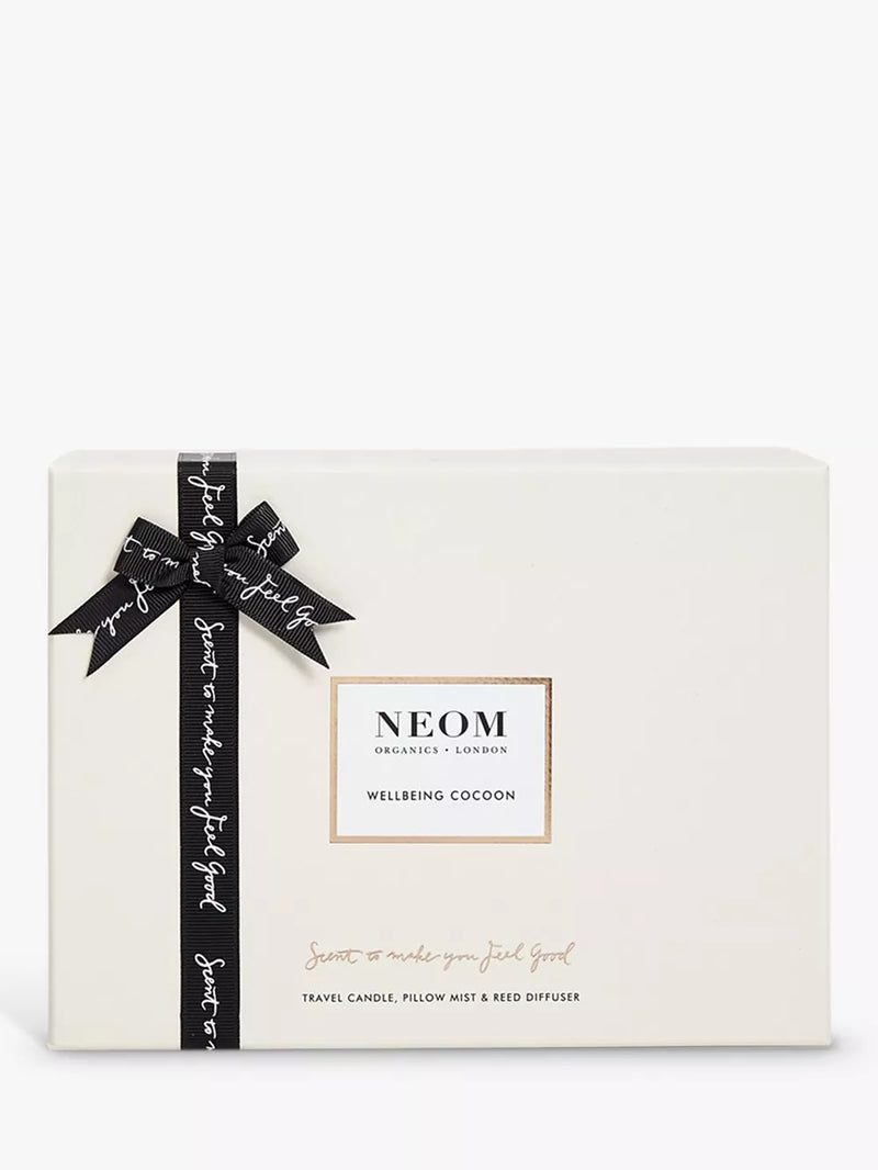 NEOM London wellbeing set reed diffuser candle pillow mist imported from UK