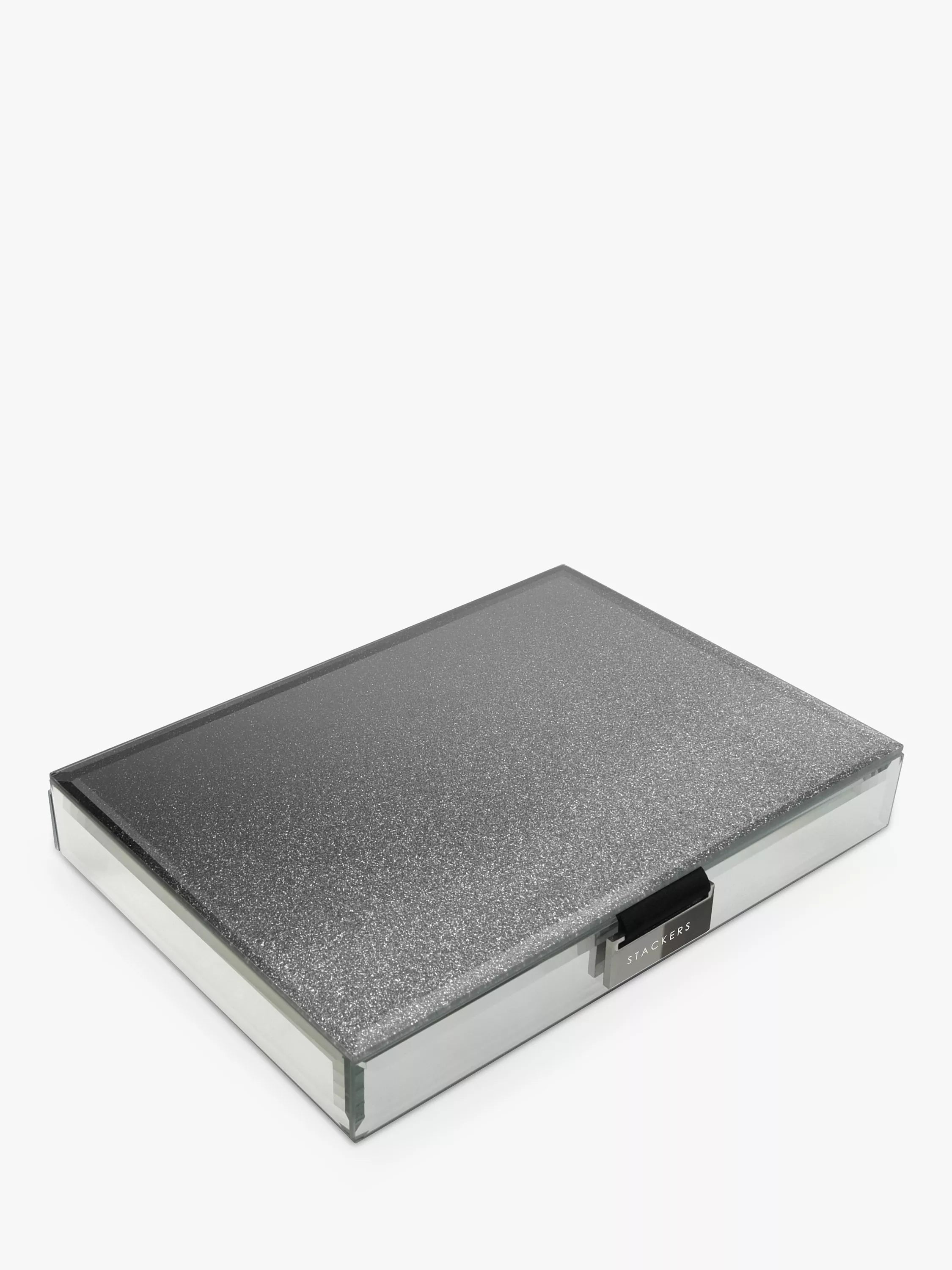 Stackers Glass Ombre Box jewellery storage organiser, UK version