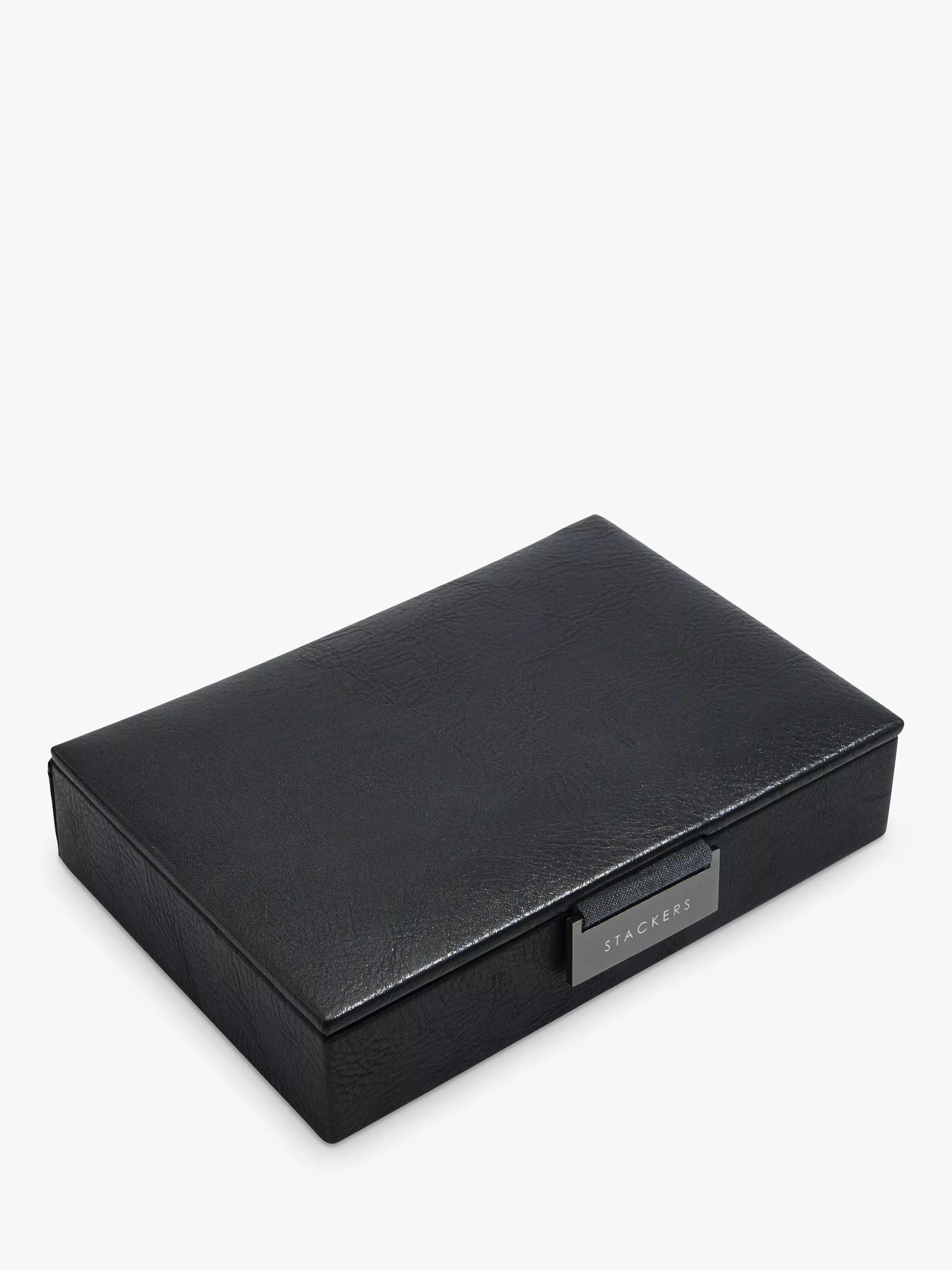 Stackers lidded cufflink storage box (British brand)