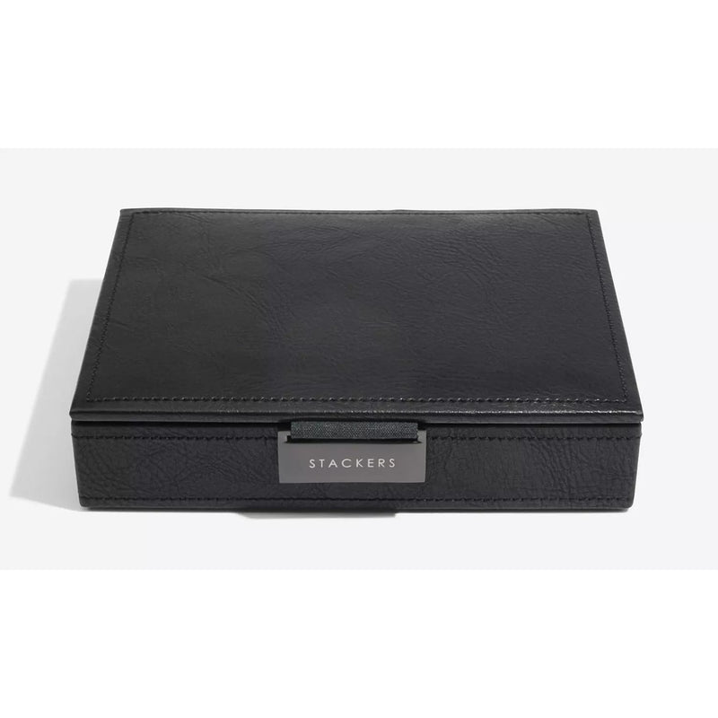 Stackers lidded cufflink storage box (British brand)