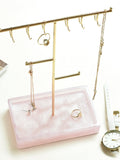 Stackers Rose T-Bar jewellery stand, imported from the UK