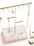 Stackers Rose T-Bar jewellery stand, imported from the UK