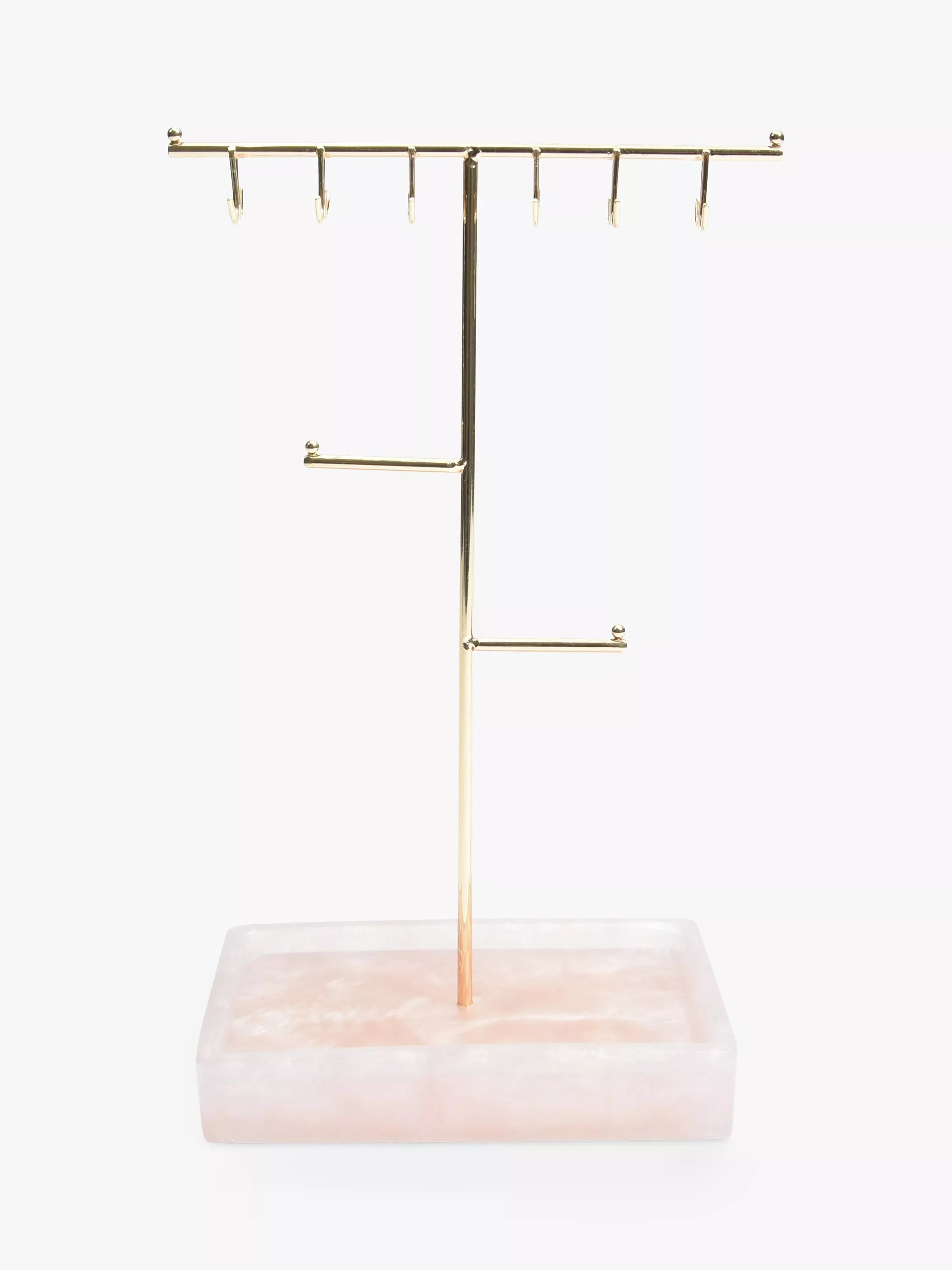 Stackers Rose T-Bar jewellery stand, imported from the UK