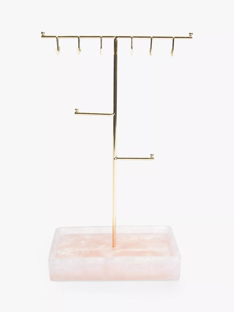 Stackers Rose T-Bar jewellery stand, imported from the UK