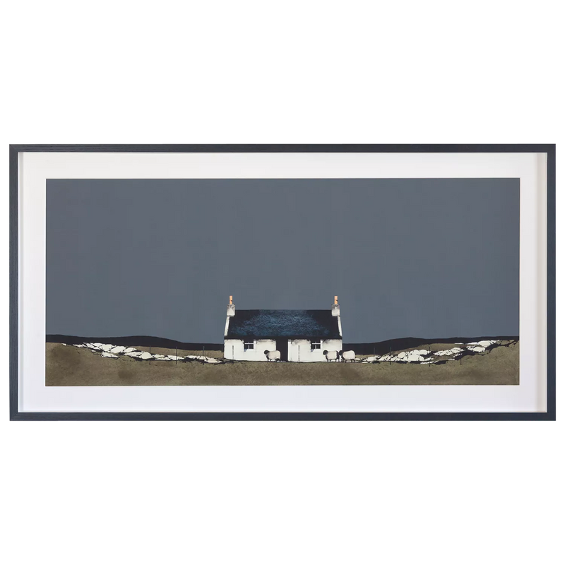 John Lewis framed print Ardmhor Barra landscape 50x98cm, UK version