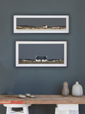 John Lewis framed print Ardmhor Barra landscape 50x98cm, UK version