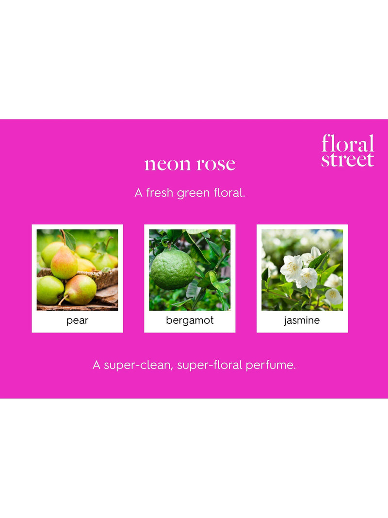 Floral Street Neon Rose eau de parfum 50ml, imported from the UK