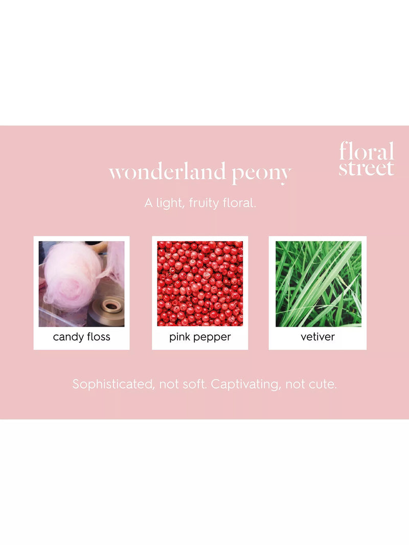 Floral Street Wonderland Peony Eau de Parfum 50ml (British brand)