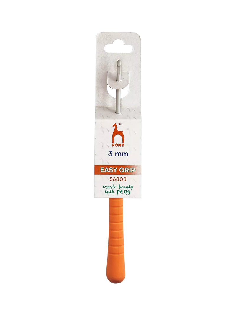 Pony Easy Grip crochet hook 15mm 14cm - British product
