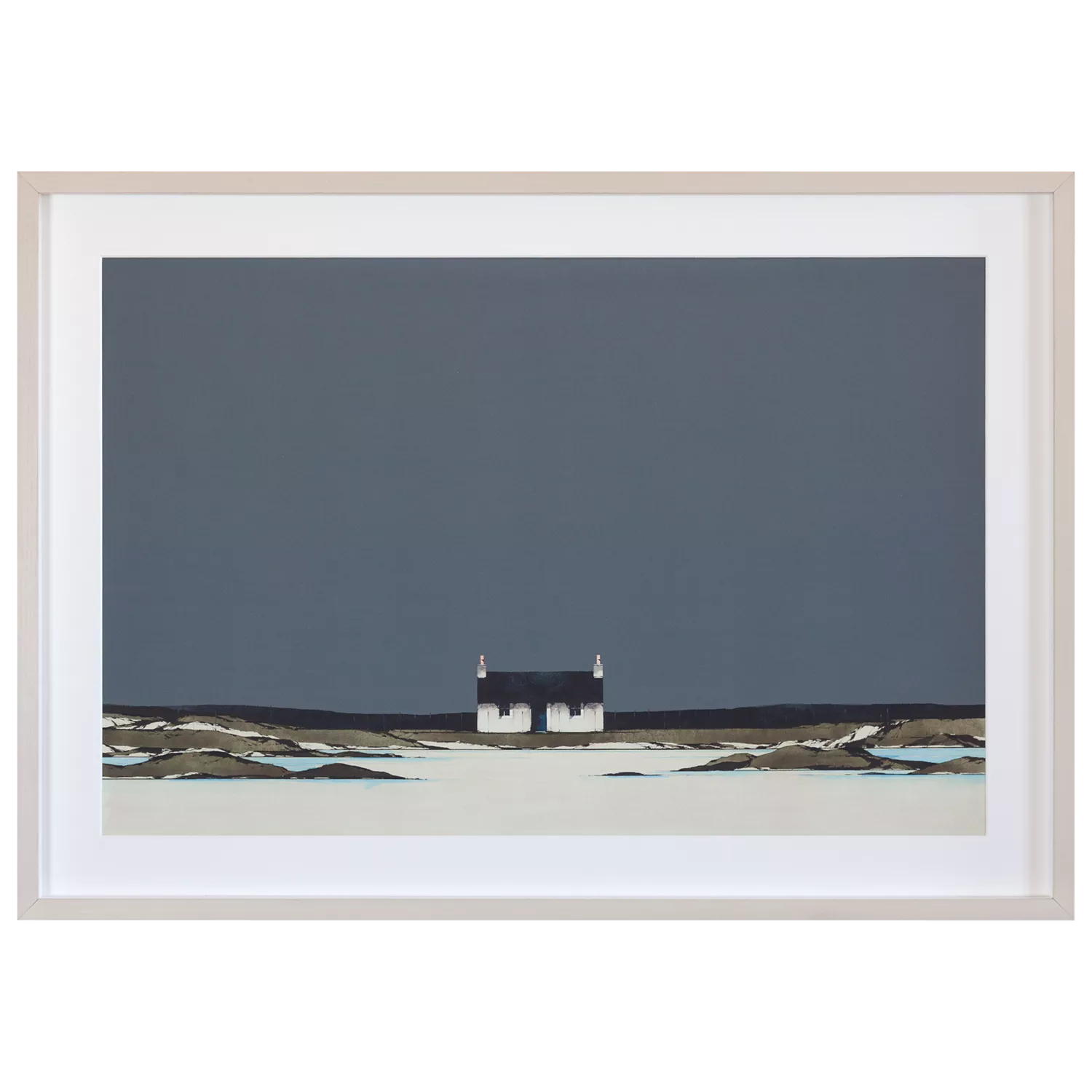 John Lewis Ron Lawson Fidden Bay Mull framed print 55x78cm (British brand)