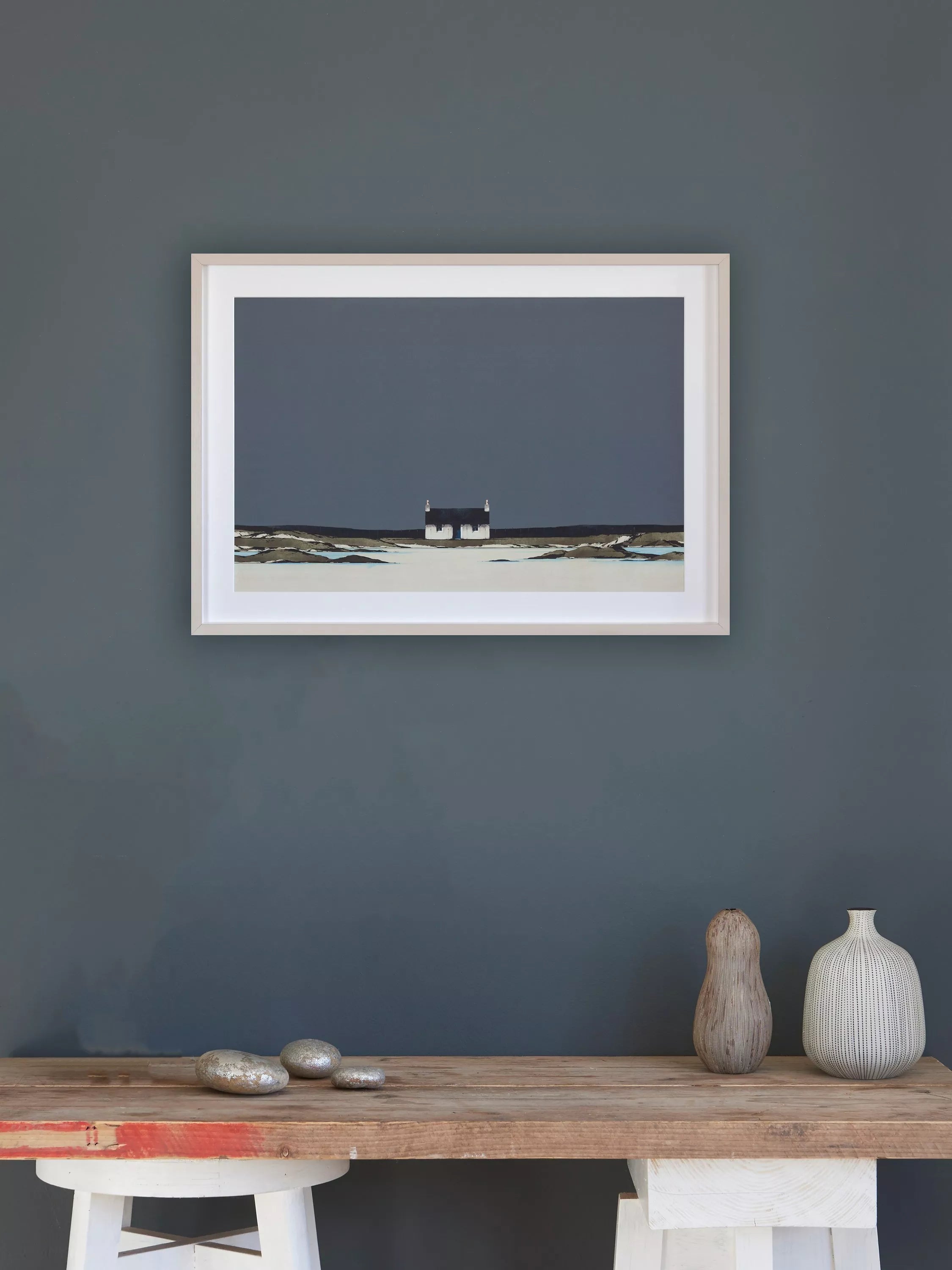 John Lewis Ron Lawson Fidden Bay Mull framed print 55x78cm (British brand)