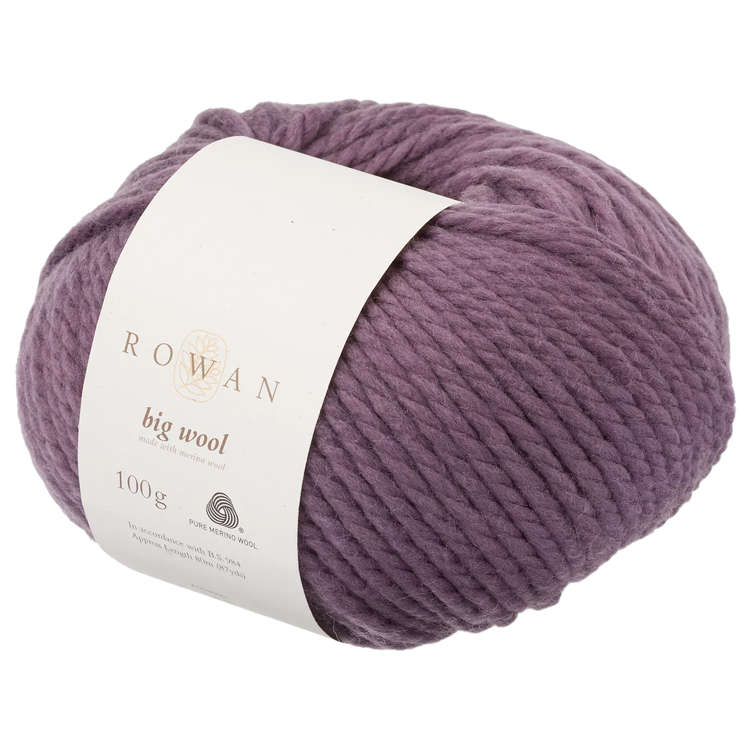 Rowan Big Wool Super Chunky Merino Yarn, 100g