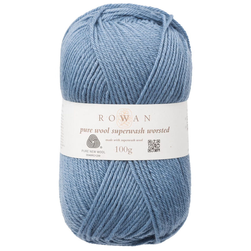 Rowan Pure Wool Superwash Worsted Aran Yarn 100g