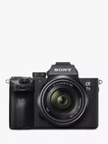 Sony a7 III mirrorless camera with 28-70mm lens, imported from the UK