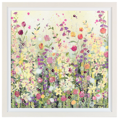 John Lewis Jane Morgan Summer Blooms Embellished Framed Art Print 92 × 92 سم - اشترِ عبر الإنترنت من McGrocer