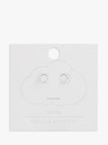 Estella Bartlett pave cubic zirconia circle stud earrings, UK version