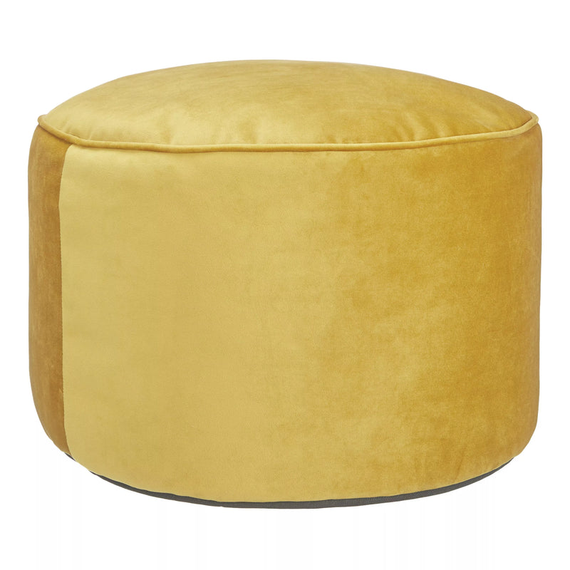 John Lewis Velvet Pouffe