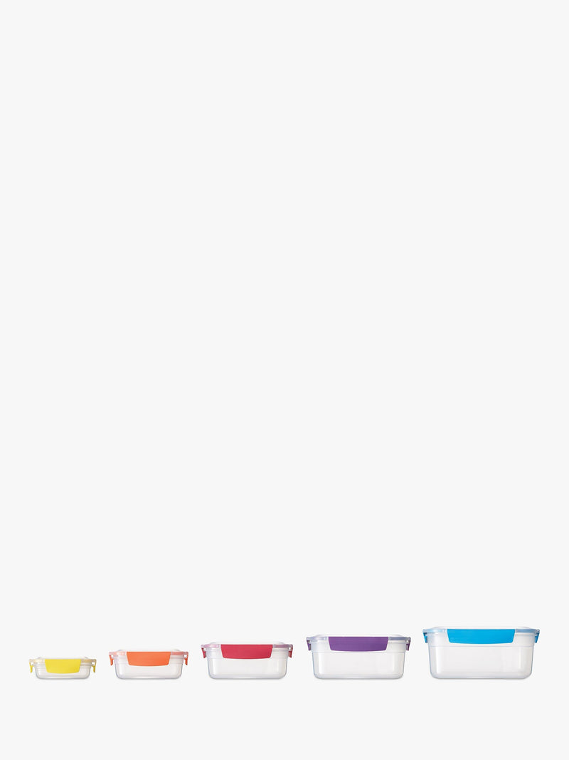 Joseph Joseph airtight storage containers set of 5 assorted sizes, UK version