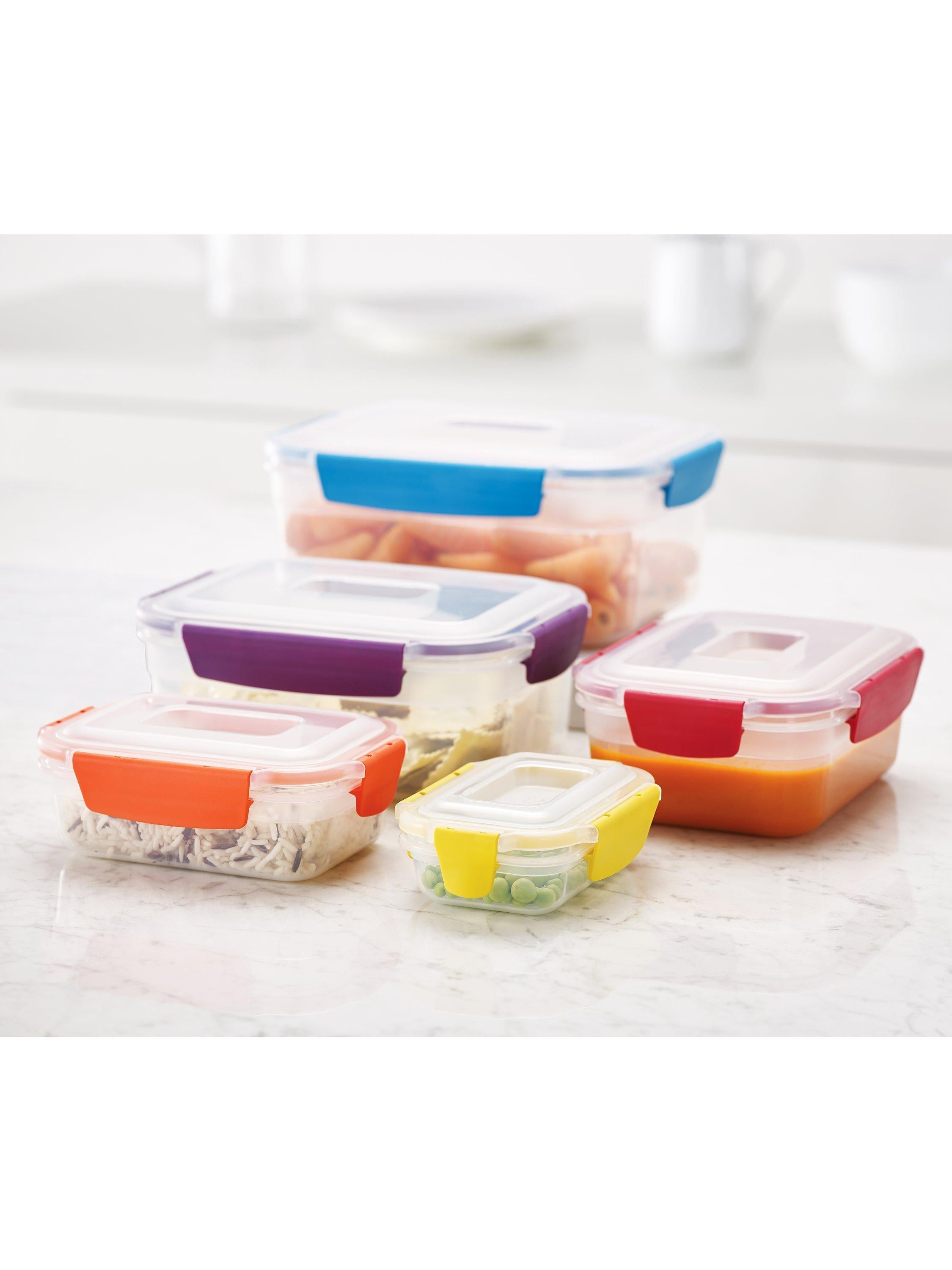 Joseph Joseph airtight storage containers set of 5 assorted sizes, UK version