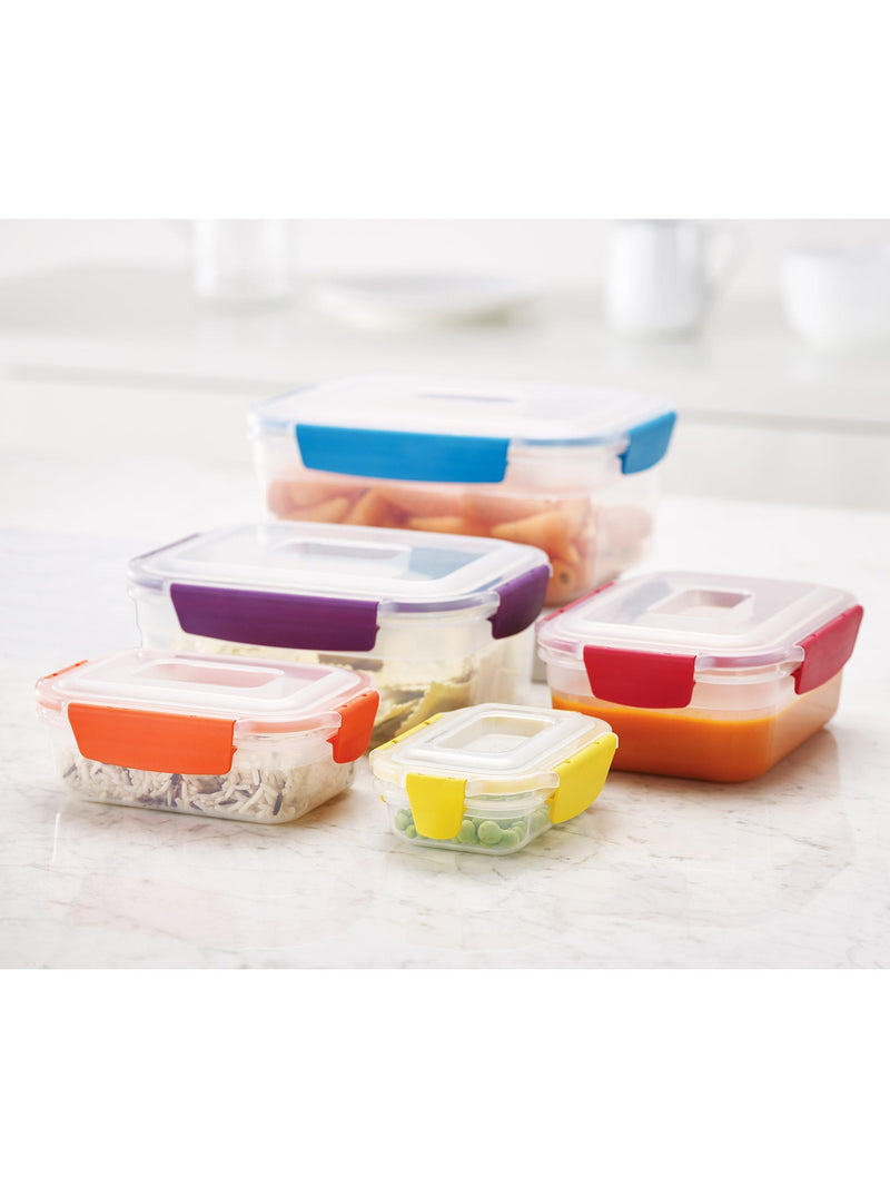 Joseph Joseph airtight storage containers set of 5 assorted sizes, UK version